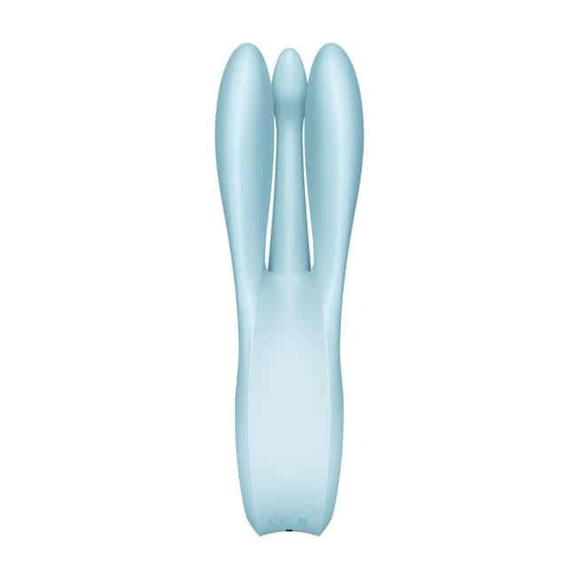 Satisfyer Threesome Xanh Nipple Clit Đa Năng Vui