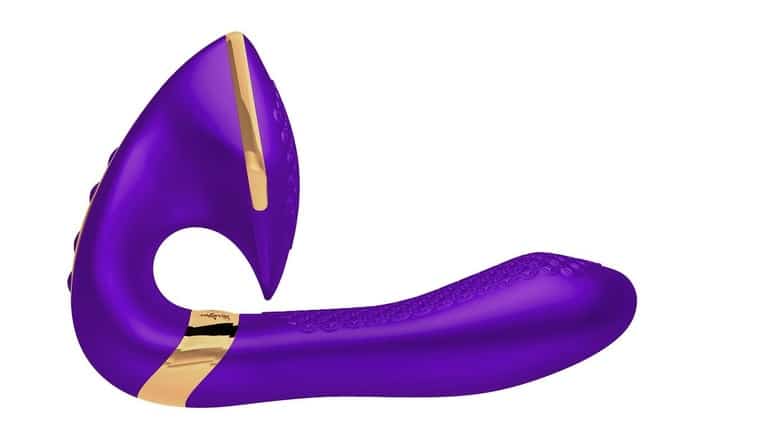 Vibrator Shunga Soyo Tím G-Spot Clit Rộng Đa Năng[gunshop]​