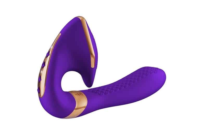 Vibrator Shunga Soyo Tím G-Spot Clit Rộng Đa Năng[gunshop]​