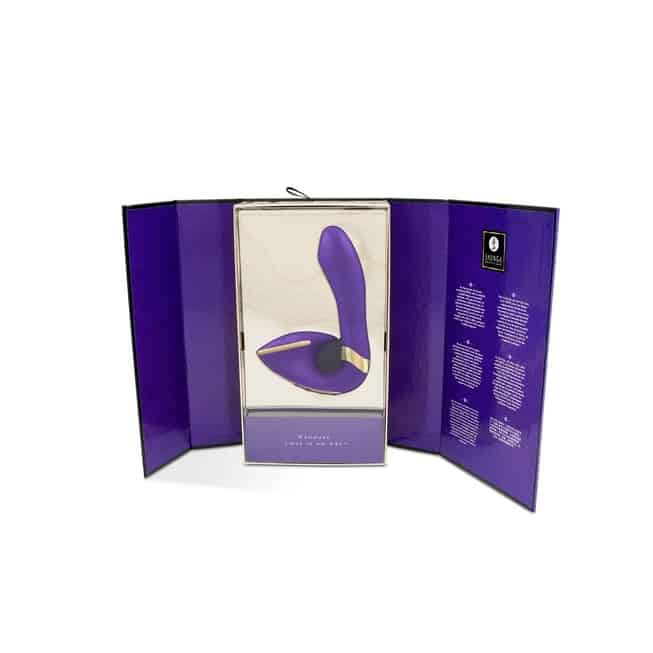 Vibrator Shunga Soyo Tím G-Spot Clit Rộng Đa Năng[gunshop]​