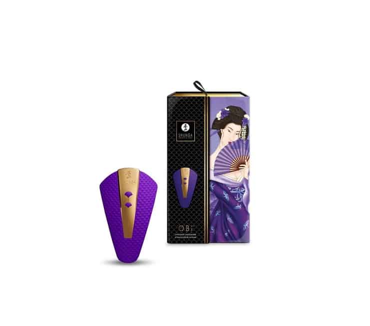 Rung Âm Hạch Shunga Obi Tím Sang Trọng Thỏa Mãn Mạnh Mẽ