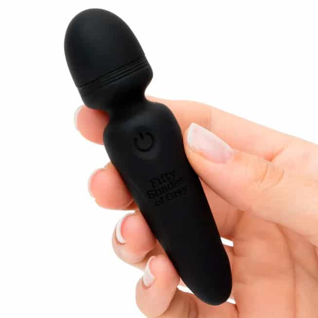 Fifty Shades Mini Vibro Sensation Đen 10cm Rung Mạnh