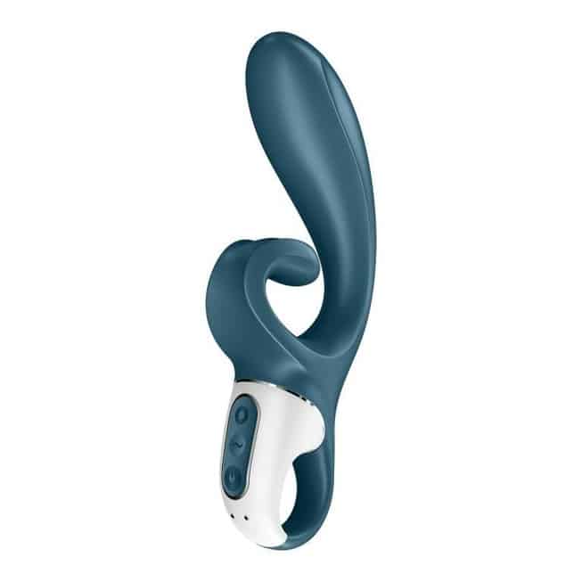 Satisfyer Hug Me Thỏ Xanh Ôm Siết App Rung Đam Mê Bùng Cháy
