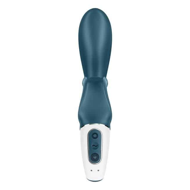 Satisfyer Hug Me Thỏ Xanh Ôm Siết App Rung Đam Mê Bùng Cháy