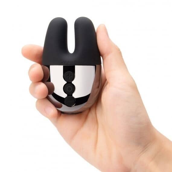 Le Wand Graphite vibe đôi dao động mạnh bunny ears cực khoái