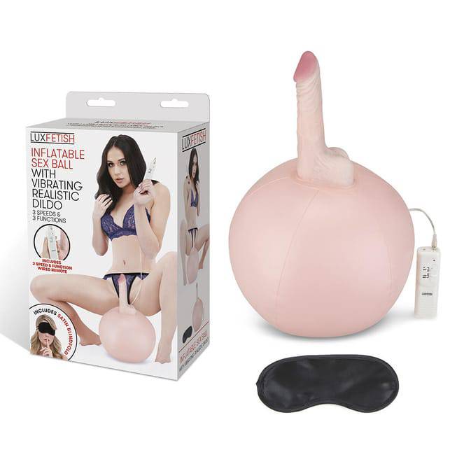 Vibro Bóng Thổi Hồng Lux Fetish 15cm Kích Thích Mạnh