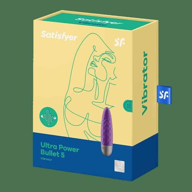 Satisfyer Bullet 5 Tím Ultra Power Mạnh Mẽ Nhất
