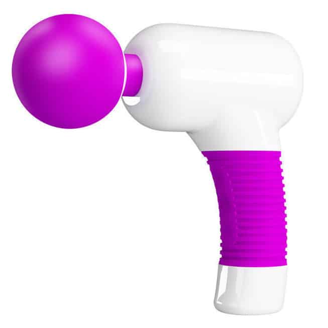 Vibratör Pretty Love Magic Gun hồng 20cm mạnh mẽ đa chế độ