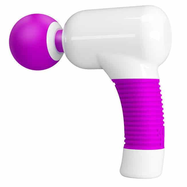 Vibratör Pretty Love Magic Gun hồng 20cm mạnh mẽ đa chế độ