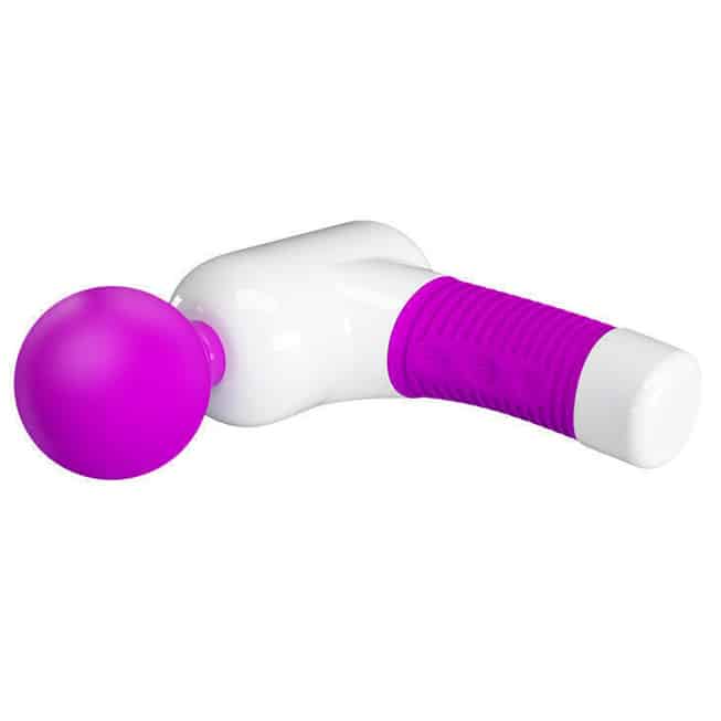 Vibratör Pretty Love Magic Gun hồng 20cm mạnh mẽ đa chế độ