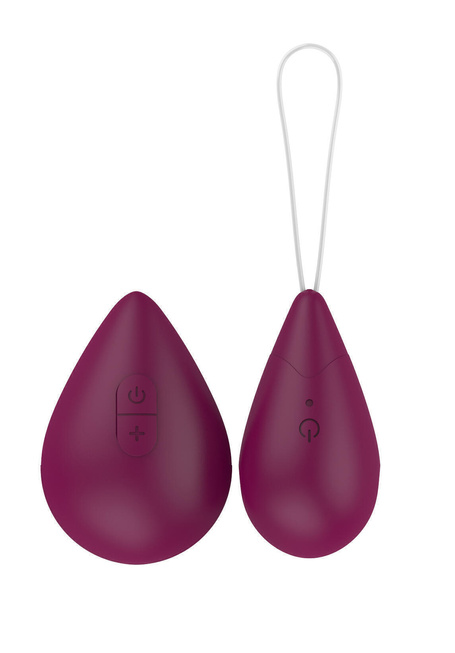 Vibro trứng Lola Games bordô remote 6cm bí mật khoái lạc