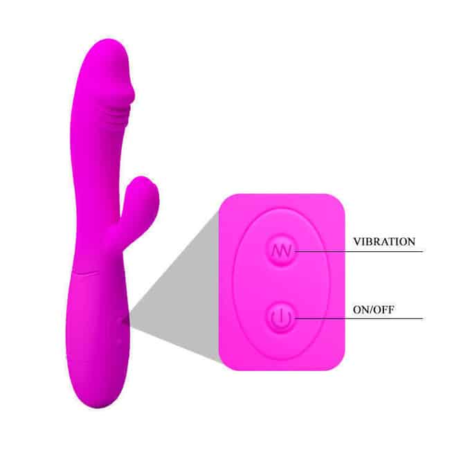 Vibrator Thỏ Snappy Hồng Đánh G-spot Rung Mạnh Bùng Nổ