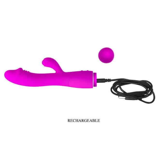Vibrator Thỏ Snappy Hồng Đánh G-spot Rung Mạnh Bùng Nổ