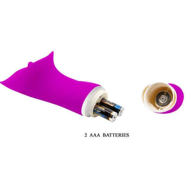Pretty Love Rudolf Stimulator Fuchsia Rung Mạnh 15cm