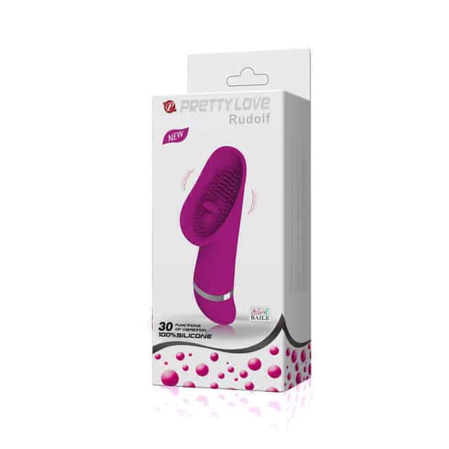 Pretty Love Rudolf Stimulator Fuchsia Rung Mạnh 15cm