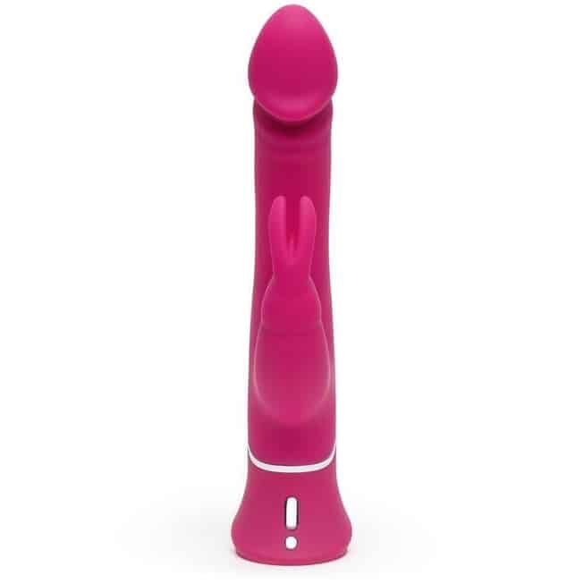 Happy Rabbit Realistic Vibrator Hồng 24cm G-Spot Vui