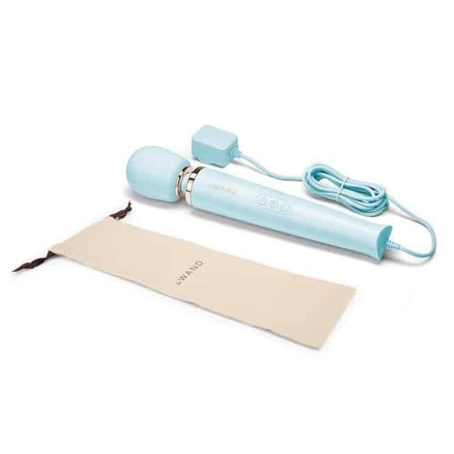 Le Wand Plug-In Xanh Dương Massage Siêu Mạnh
