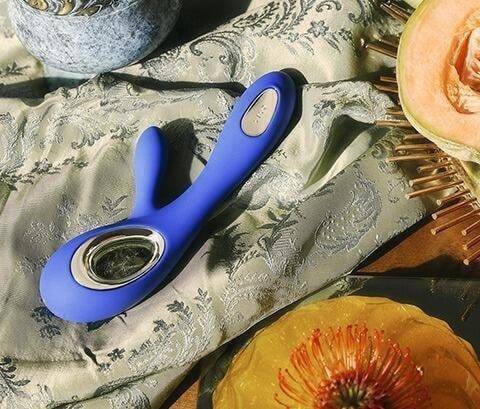 Lelo Soraya Wave Thỏ Xanh Sóng Ngón Tay