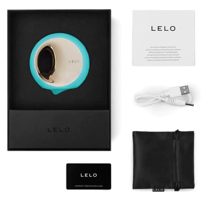 Lelo Ora 3 xanh lưỡi rung bi siêu giống thật