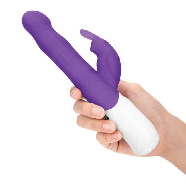 Rabbit vibe Essentials tím cong mỏng đa chế độ sướng