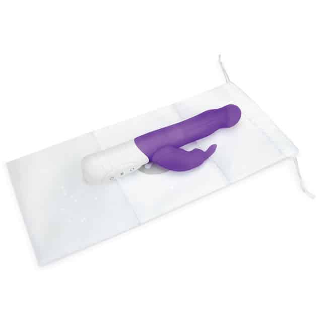 Rabbit vibe Essentials tím cong mỏng đa chế độ sướng