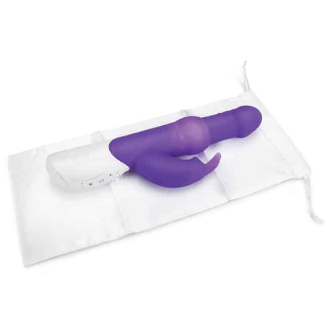 Rabbit Essentials Thỏ Rung Bi Xoay Tím Cực Sướng