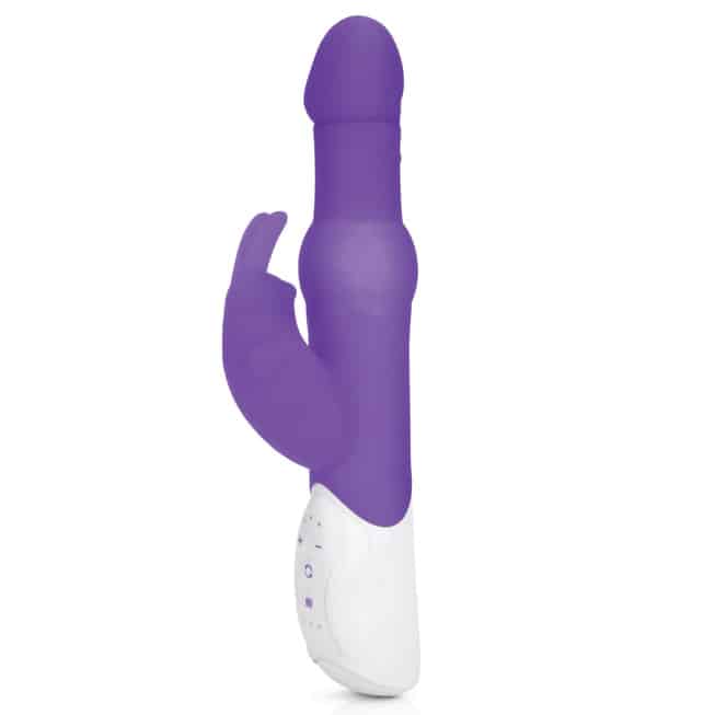 Rabbit Essentials Thỏ Rung Bi Xoay Tím Cực Sướng
