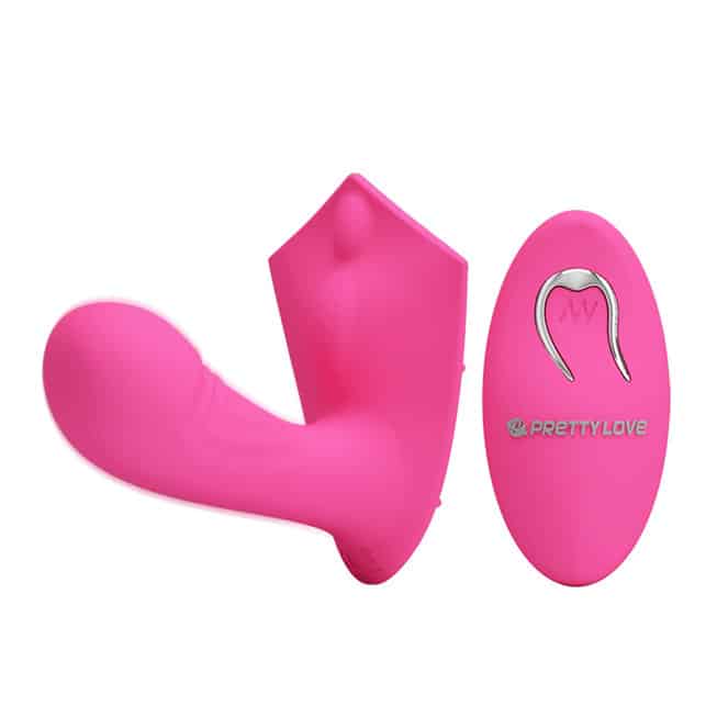 Pretty Love Walker wearable vibe remote hồng cặp đôi