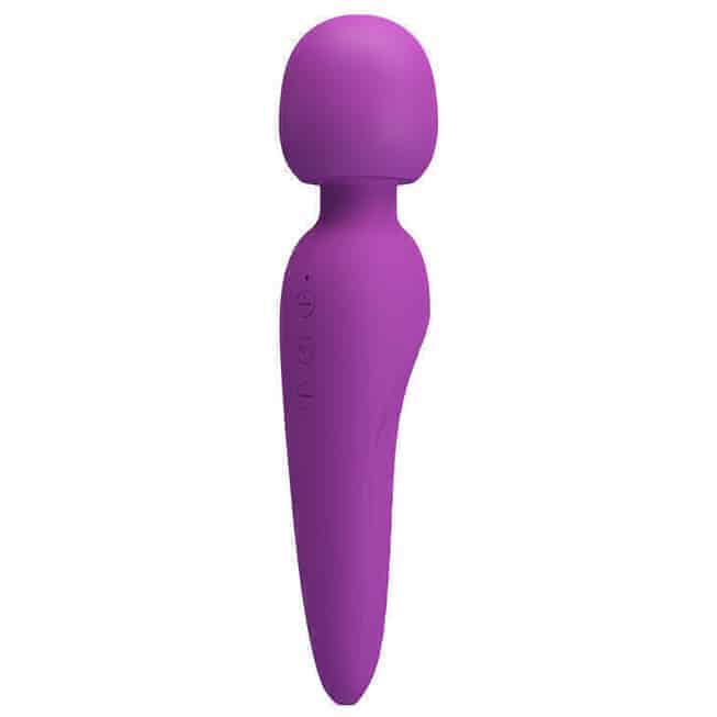 Vibro Pretty Love Meredith tím silicone 22cm rung mạnh dịu dàng