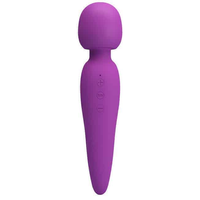 Vibro Pretty Love Meredith tím silicone 22cm rung mạnh dịu dàng