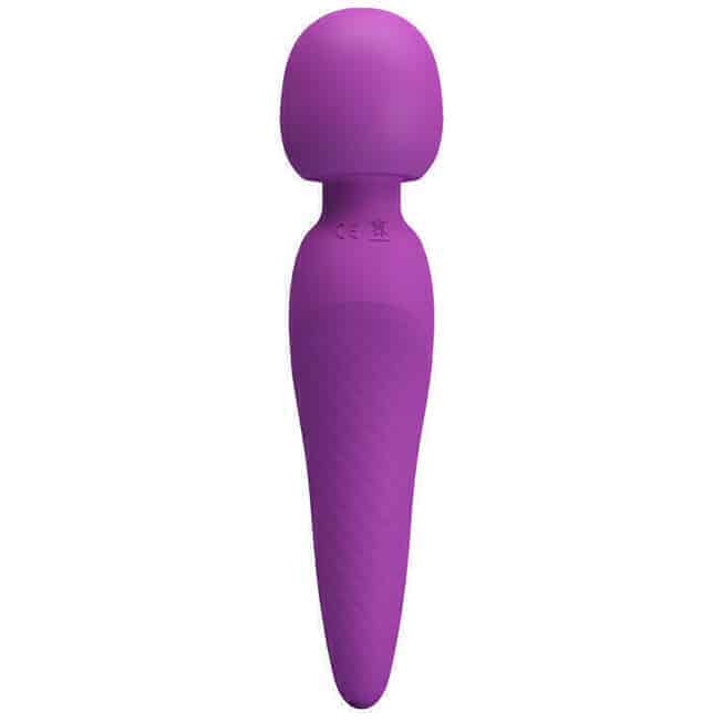 Vibro Pretty Love Meredith tím silicone 22cm rung mạnh dịu dàng