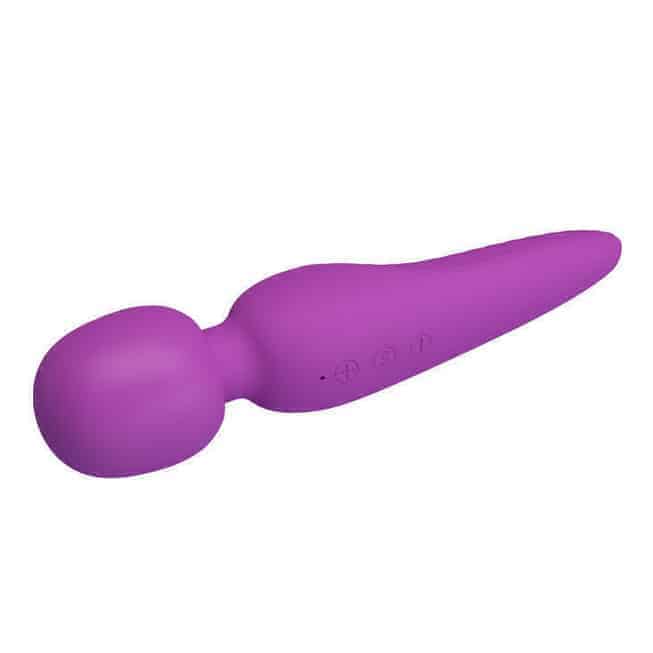 Vibro Pretty Love Meredith tím silicone 22cm rung mạnh dịu dàng