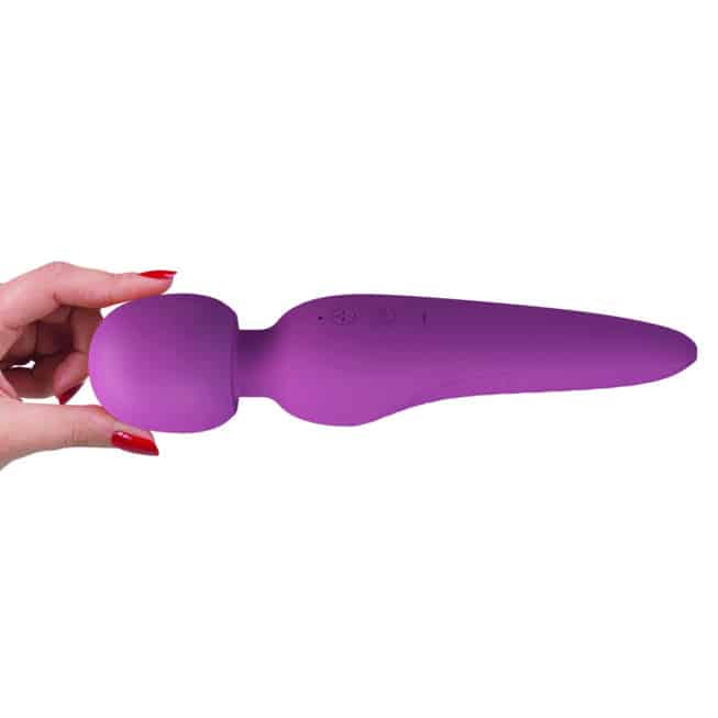 Vibro Pretty Love Meredith tím silicone 22cm rung mạnh dịu dàng
