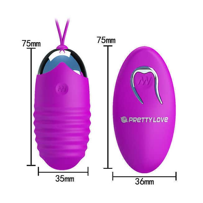 Pretty Love Jessica Trứng Rung Phục Tùng Fucsia DU