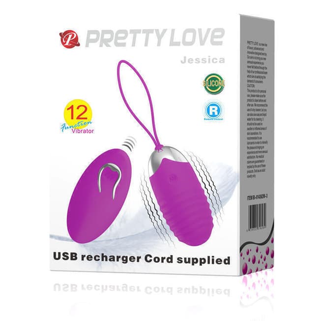 Trứng Rung Pretty Love Jessica Fucsia Phục Tùng Đam Mê
