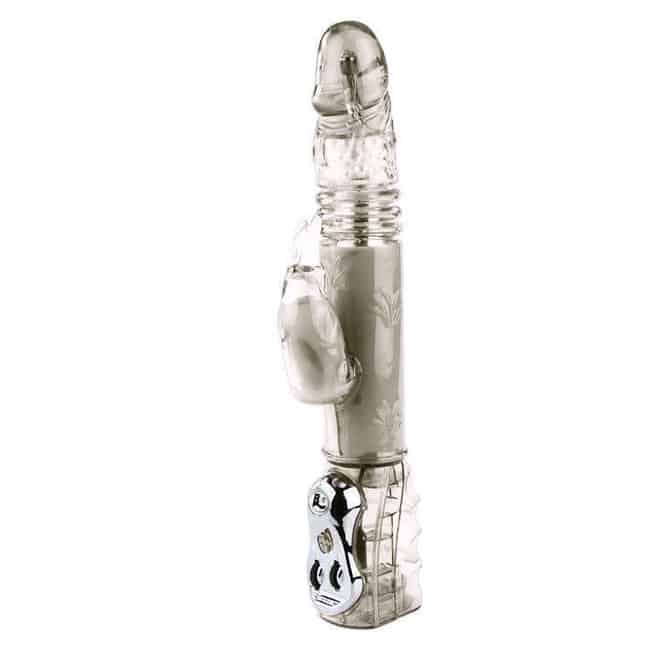 Baile Flirt Rough Vibe Trắng Quay Hút Clit