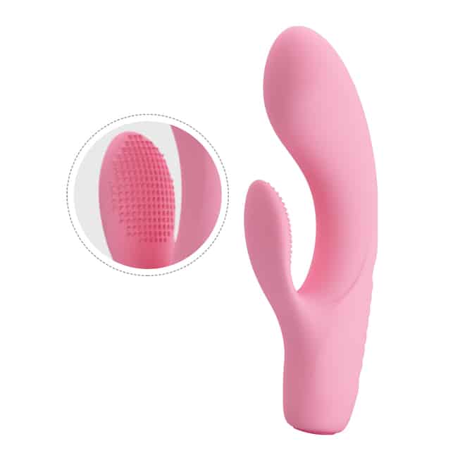 Vibrat thỏ Pretty Love Tim Hồng Nhỏ Gọn Đỉnh Cao