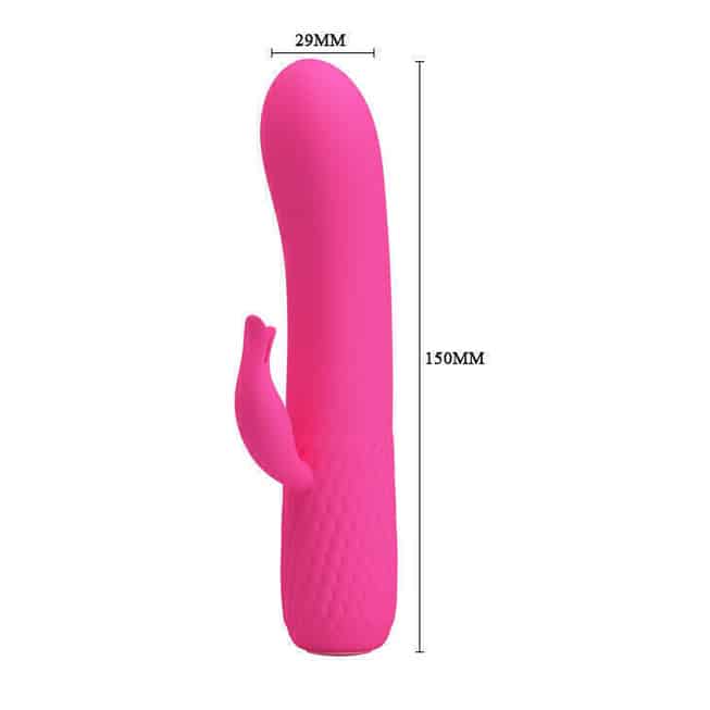 Máy rung Pretty Love Tim hồng 12 chế độ uốn dẻo cực khoái