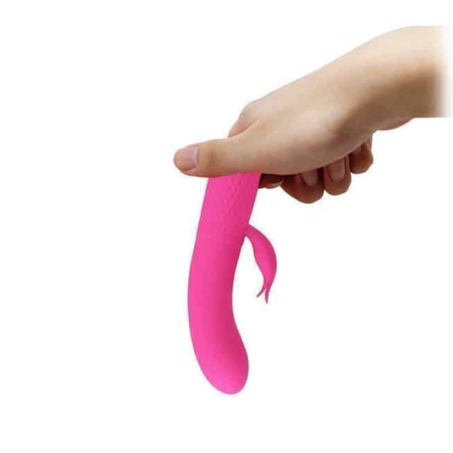 Máy rung Pretty Love Tim hồng 12 chế độ uốn dẻo cực khoái