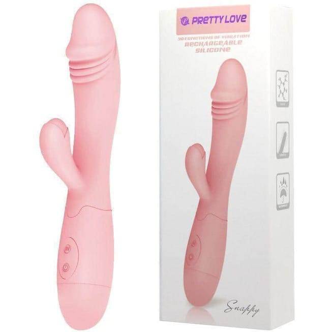 Pretty Love Snappy Gặm Cắn Âm Đạo Vibe Hồng 30 Chế Độ