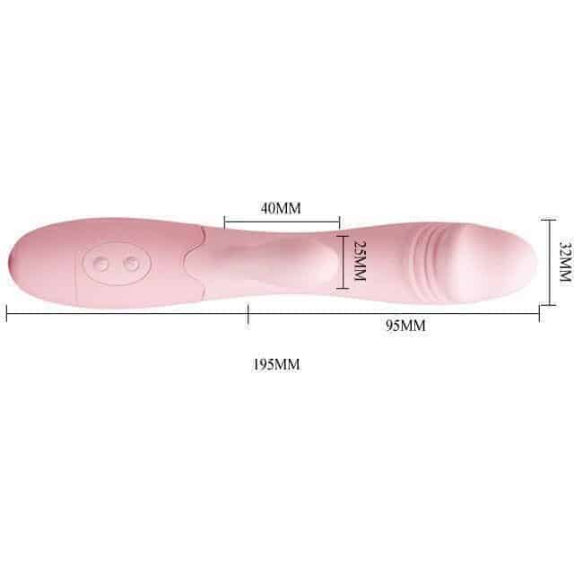 Pretty Love Snappy Gặm Cắn Âm Đạo Vibe Hồng 30 Chế Độ