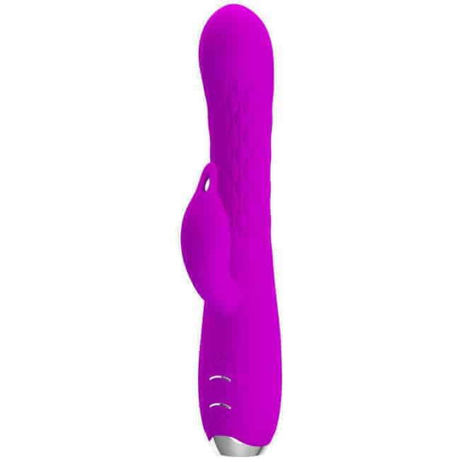 Vibrator thỏ xoay Pretty Love Molly màu fuchsia