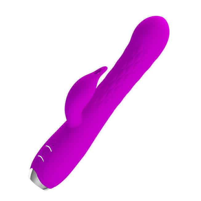 Vibrator thỏ xoay Pretty Love Molly màu fuchsia