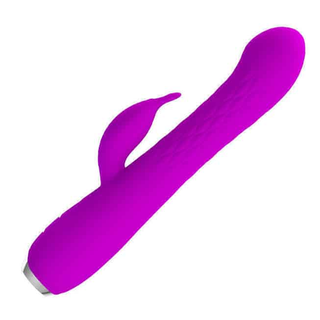 Vibrator thỏ xoay Pretty Love Molly màu fuchsia