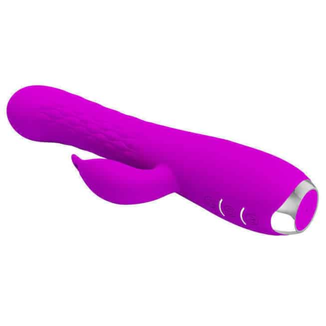 Vibrator thỏ xoay Pretty Love Molly màu fuchsia