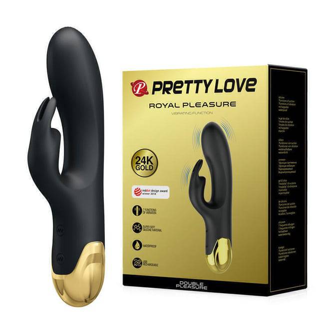 Pretty Love Royal Pleasure Vibrator Đen