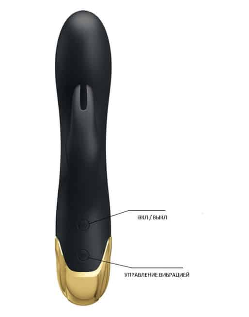 Pretty Love Royal Pleasure Vibrator Đen