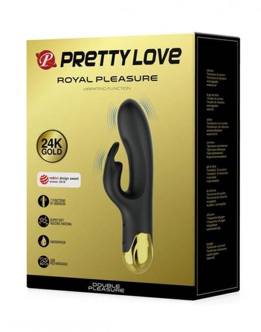 Pretty Love Royal Pleasure Vibrator Đen