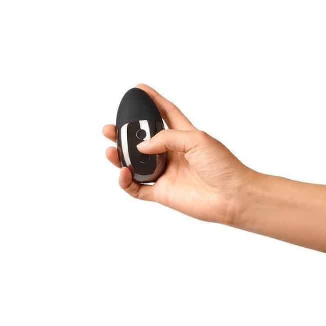Le Wand Point Massager Đen 10cm Rung Nặng