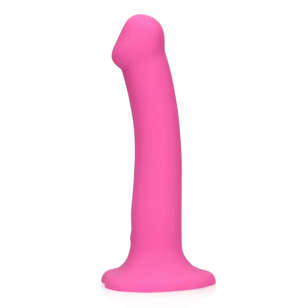 Máy rung Loveline non-phallic hồng trung bình chống nước